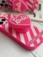 قاب موبایل آیفون باربی آبنباتی پاپیون دار پاپسوکت قلبی - Image 5