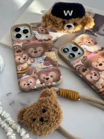 قاب موبایل آیفون خانواده خرسی + بند کوتاه خرسی - Image 7