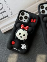 قاب موبایل آیفون میکی موس عشق سیلیکونی پاپ سوکت چسبیده - Image 7