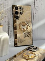 قاب موبایل آیفون پروانه نگین دار سواروسکی استندشو - Image 16