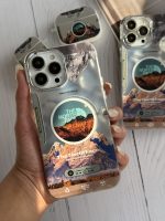 قاب موبایل آیفون موزیکال نورث فیس ( The North face ) کرومی - Image 2