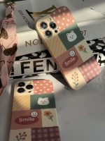 قاب موبایل آیفون شاخه گل ارغوانی محافظ لنزدار - Image 6