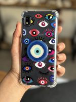 قاب موبایل سامسونگ چشم نظر پشت بیرنگ + پاپسوکت - Image 12