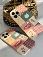 قاب موبایل آیفون شاخه گل ارغوانی محافظ لنزدار - Image 22