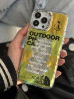 قاب موبایل آیفون نورث فیس فسفری شبرنگ - Image 21