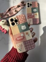 قاب موبایل آیفون شاخه گل ارغوانی محافظ لنزدار - Image 14