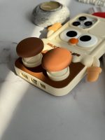 قاب موبایل آیفون شکلات شیری سیلیکونی پا استندشو - Image 4