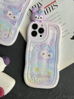 قاب موبایل آیفون استلا آکواریومی سیلیکونی بنفش - Image 22