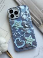 قاب موبایل آیفون ستاره آبی برجسته نگین دار - Image 18