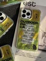 قاب موبایل آیفون نورث فیس فسفری شبرنگ - Image 8