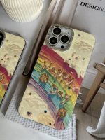 قاب موبایل آیفون خرگوش رنگین کمانی - Image 17