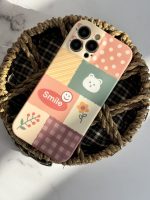 قاب موبایل آیفون شاخه گل ارغوانی محافظ لنزدار - Image 24