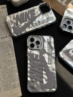 قاب موبایل آیفون نایک کرومی برجسته - Image 20