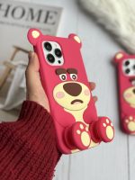 قاب موبایل آیفون یوگی سیلیکونی پا استندشو - Image 11