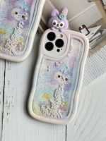 قاب موبایل آیفون استلا آکواریومی سیلیکونی بنفش - Image 17