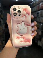 قاب موبایل آیفون شکار خرگوش سه بعدی محافظ لنزدار - Image 21