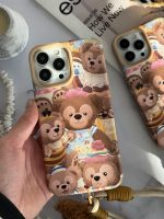 قاب موبایل آیفون خانواده خرسی + بند کوتاه خرسی - Image 6
