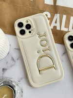 قاب موبایل آیفون دیور بالشتی لوگو طلایی - Image 24