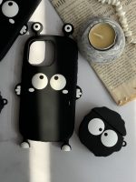 قاب موبایل آیفون هپل شاخدار سیلیکونی - Image 28