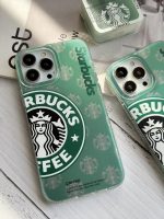 قاب موبایل آیفون استارباکس هلوگرامی سبز - Image 6