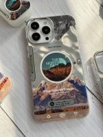 قاب موبایل آیفون موزیکال نورث فیس ( The North face ) کرومی - Image 5