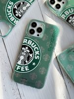 قاب موبایل آیفون استارباکس هلوگرامی سبز - Image 7