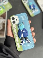 قاب موبایل آیفون کارخانه هیولاها سالی و مایک برجسته محافظ لنزدار