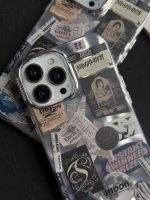 قاب موبایل آیفون روزنامه قدیمی هلوگرامی - Image 6