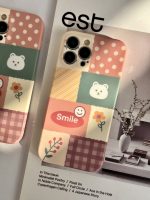 قاب موبایل آیفون شاخه گل ارغوانی محافظ لنزدار - Image 27