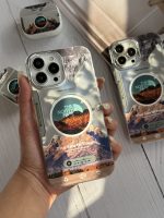 قاب موبایل آیفون موزیکال نورث فیس ( The North face ) کرومی - Image 7