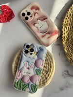 قاب موبایل آیفون شکار خرگوش سه بعدی محافظ لنزدار - Image 13
