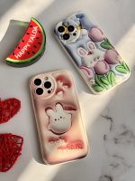 قاب موبایل آیفون شکار خرگوش سه بعدی محافظ لنزدار - Image 2