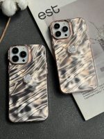 قاب موبایل آیفون موج ساحل رزگلد - Image 29