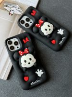 قاب موبایل آیفون میکی موس عشق سیلیکونی پاپ سوکت چسبیده - Image 10