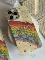 قاب موبایل آیفون خرگوش رنگین کمانی - Image 16