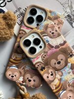 قاب موبایل آیفون خانواده خرسی + بند کوتاه خرسی - Image 24