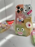 قاب موبایل آیفون هیولا پاستیلی هپی تایم + پاپسوکت - Image 7