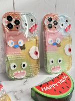 قاب موبایل آیفون هیولا پاستیلی هپی تایم + پاپسوکت - Image 8