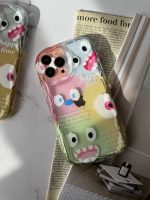 قاب موبایل آیفون هیولا پاستیلی هپی تایم + پاپسوکت - Image 3