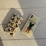 قاب موبایل آیفون میکی نقاشی هلوگرامی محافظ لنز