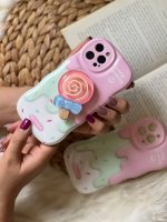 قاب موبایل آیفون شکلات کندی + پاپسوکت آبنبات - Image 2