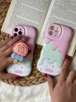 قاب موبایل آیفون شکلات کندی + پاپسوکت آبنبات - Image 3