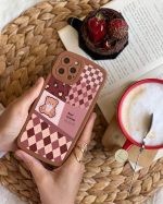 قاب موبایل آیفون بهترین آرزوی خرسی قهوه ای محافظ لنزدار - Image 6