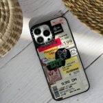 قاب موبایل آیفون کستیفای برچسب آیینه ای