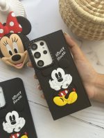 قاب موبایل ( سامسونگ - شیائومی ) میکی موس برجسته سیلیکونی ( بدون بند ) - Image 15