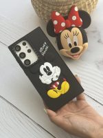 قاب موبایل ( سامسونگ - شیائومی ) میکی موس برجسته سیلیکونی ( بدون بند ) - Image 17