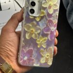 قاب موبایل ( سامسونگ ) پرپل فلاورز