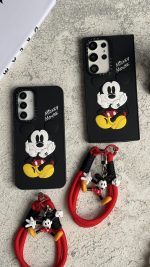 قاب موبایل ( سامسونگ - شیائومی ) میکی موس برجسته سیلیکونی ( بدون بند ) - Image 4