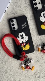 قاب موبایل ( سامسونگ - شیائومی ) میکی موس برجسته سیلیکونی ( بدون بند ) - Image 5