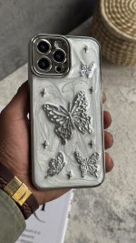 قاب موبایل آیفون پروانه گلامور - Image 3